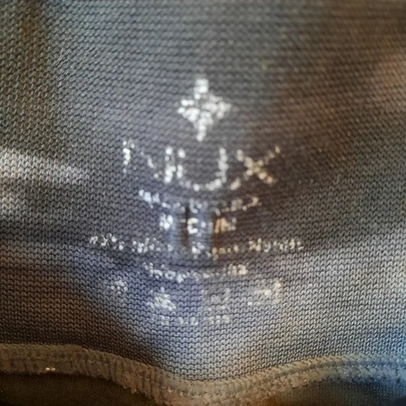 Nux black gray tie dye full length activewear workout yoga leggings - Picture 10 of 10